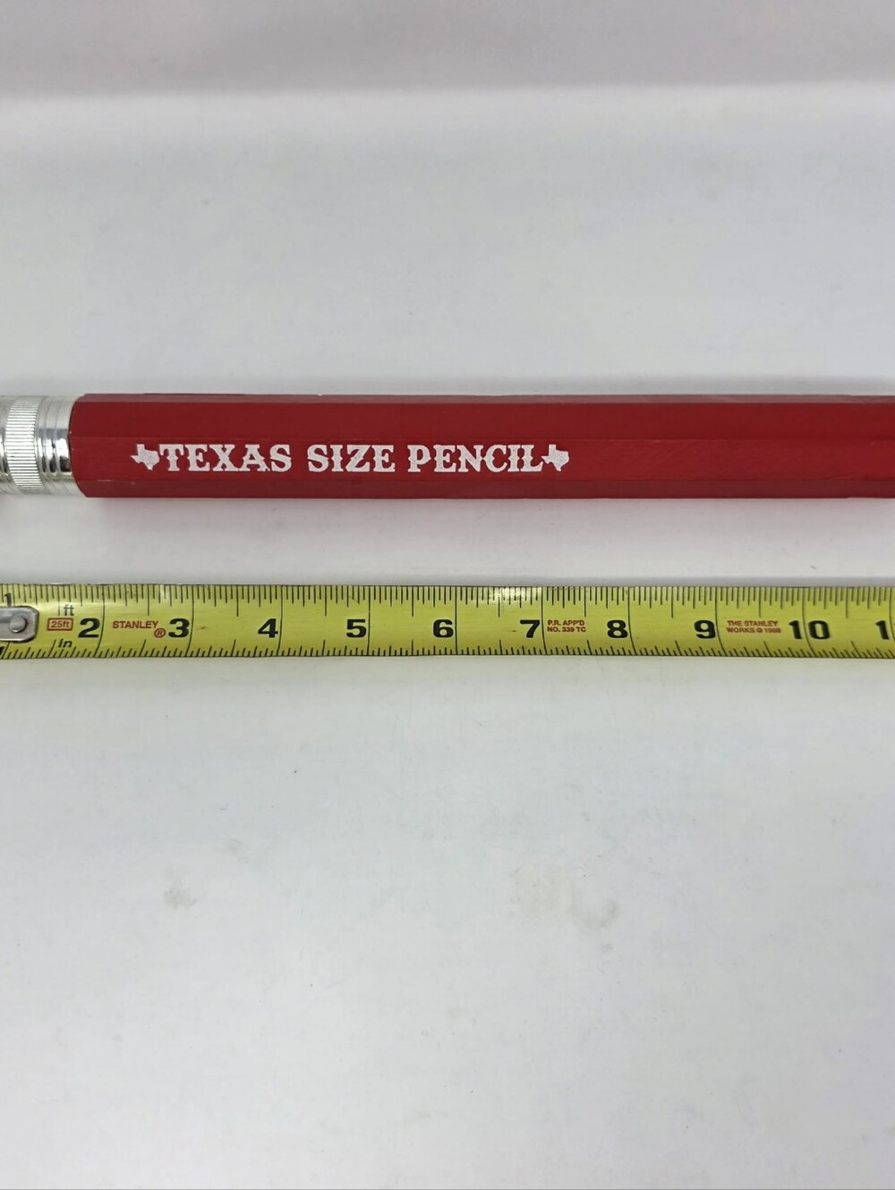 Texas Size Pencil 12" Jumbo Novelty Souvenir A-W Distributors 561899